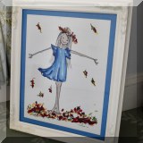 A12. Framed artwork. 